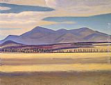 Mount Canvas Paintings - Mount Whiteface Asgaard